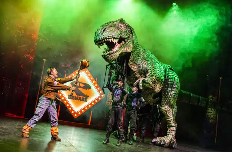 dinosaur stage show