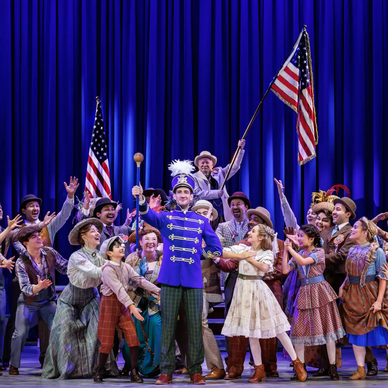 Performance photo from "The Music Man"