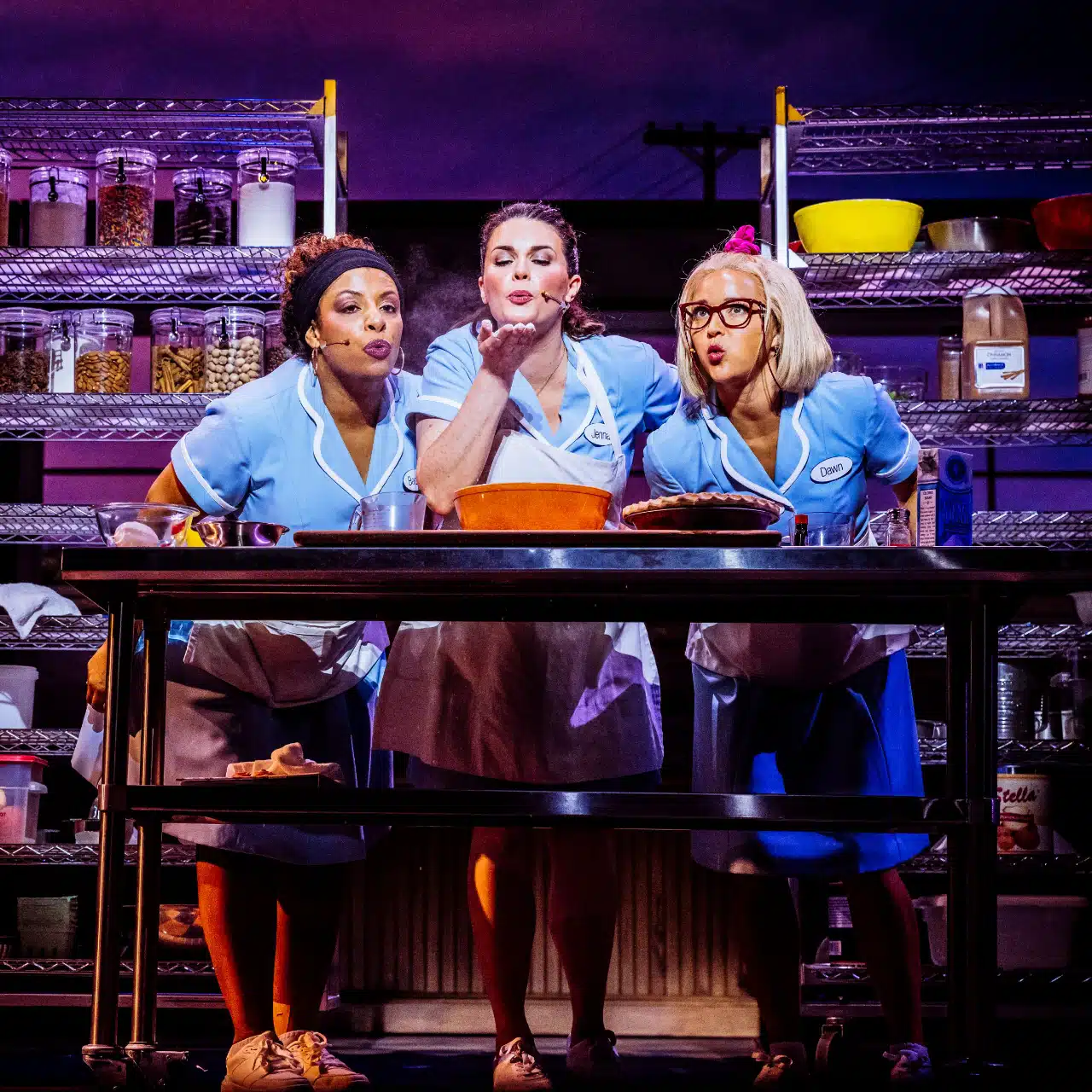 Performance photo from "Waitress"