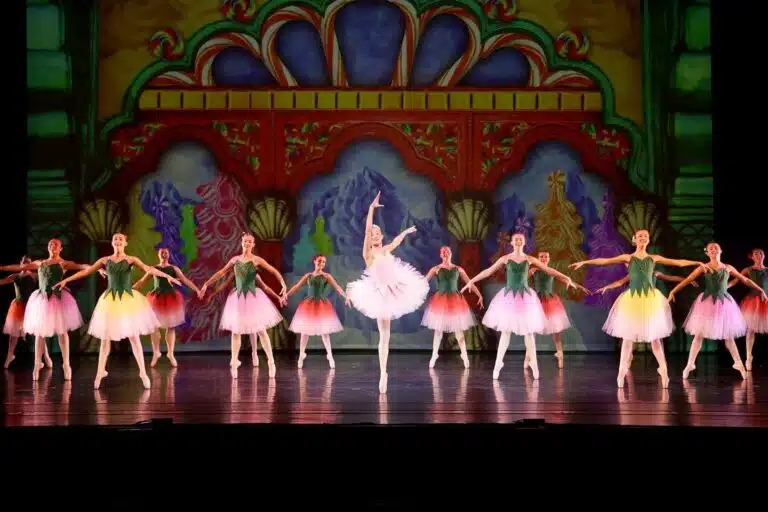 dancers on stage performing