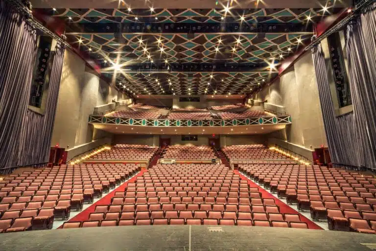 The view from the stage in Cannon Hall at RiverPark Center